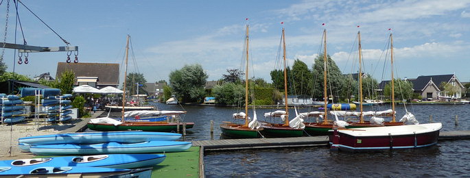 Yachthafen Nieuwkoop.